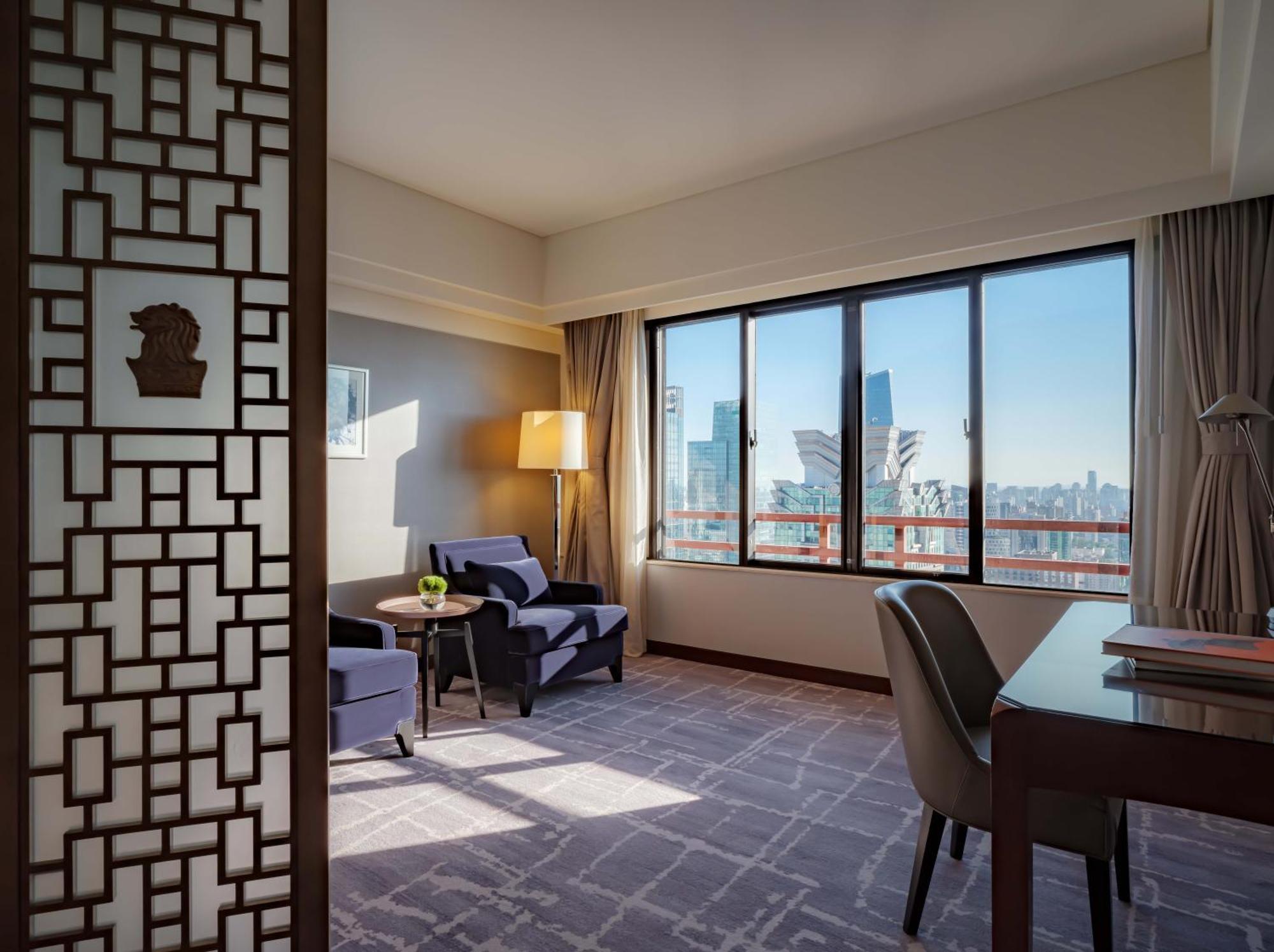 The Portman Ritz-Carlton Šanghaj Exteriér fotografie